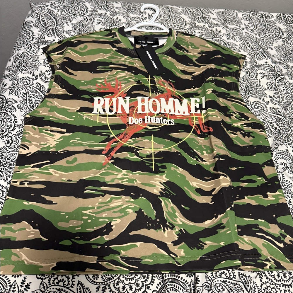 Camo HOMME FEMME SHIRT